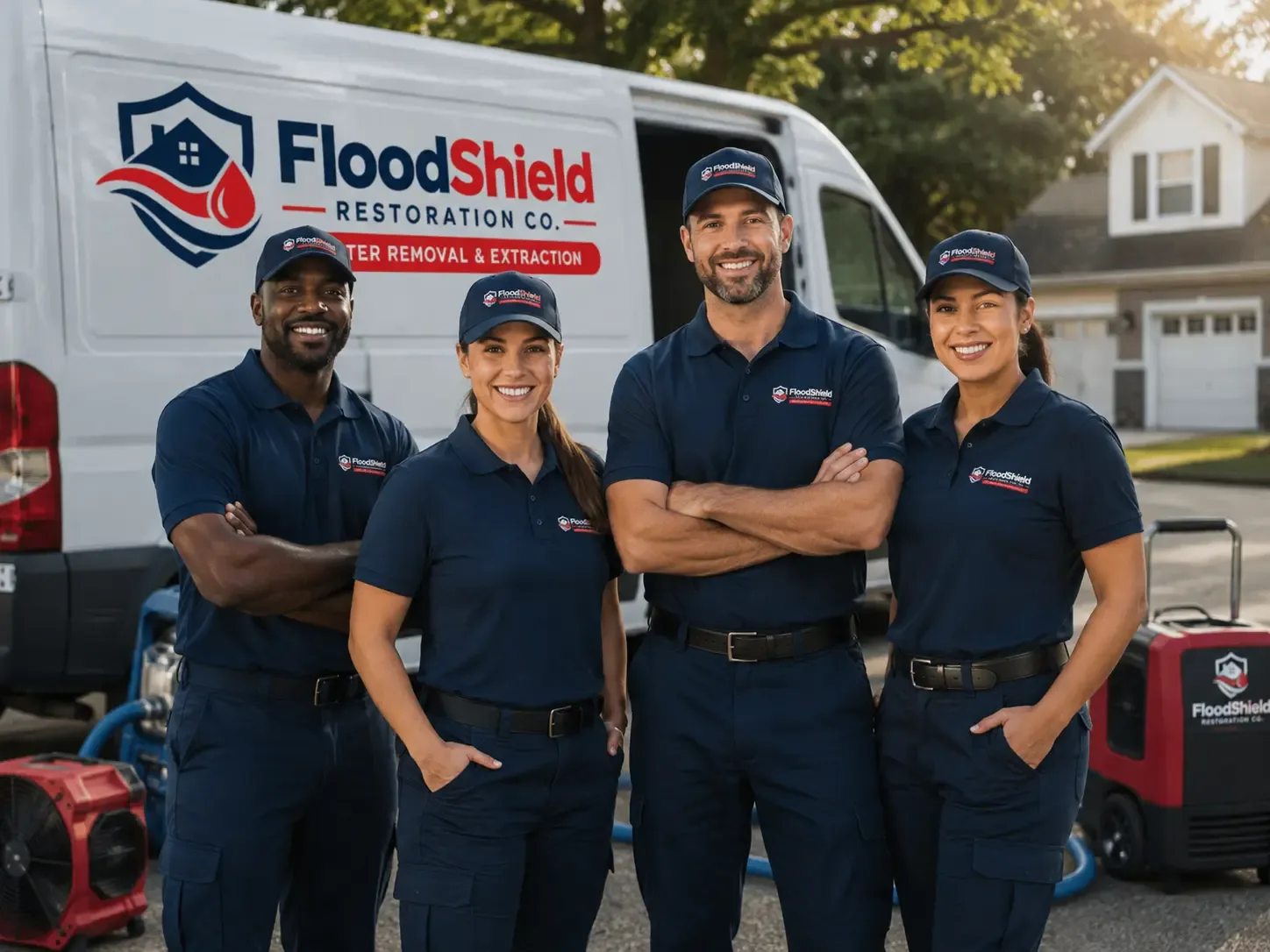 Flood Damage Restoration company in Savoy, TX